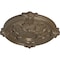 Ekena Millwork Hamilton Ceiling Medallion (Fits Canopies up to 3 3/4"), 17 3/8"OD x 1 3/4"P, Warm Silver CM17HAWSS - alternate 4